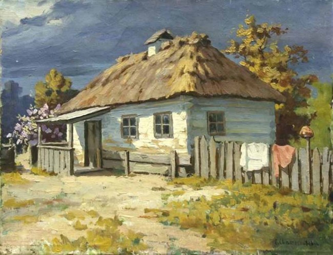 Сочинение по картине: Светославский - "Хутор"