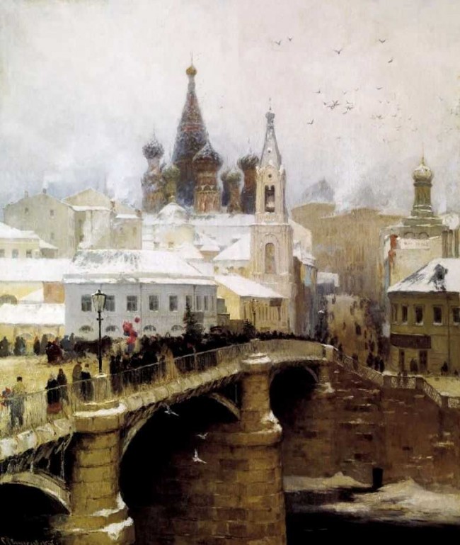Сочинение по картине: Светославский - "Москворецкий мост"