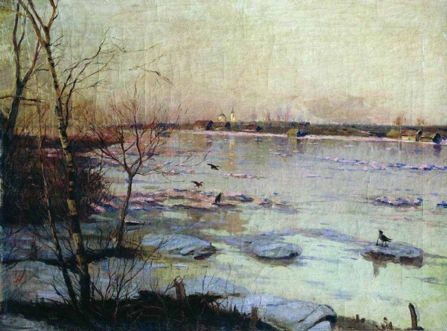 Сочинение по картине: Светославский - "Половодье"