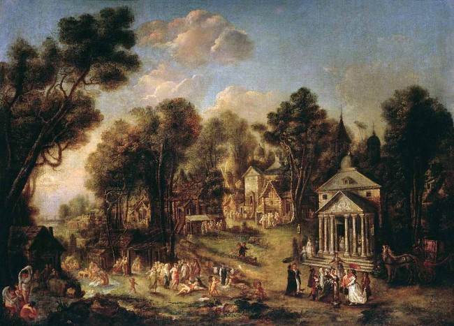 Сочинение по картине: Танков - "Храмовый праздник" Сочинение по картине: Танков - "Храмовый праздник"