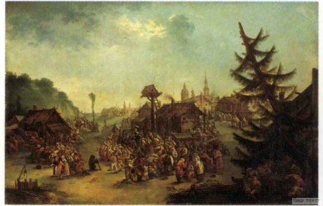 Сочинение по картине: Танков - "Праздник в деревне"