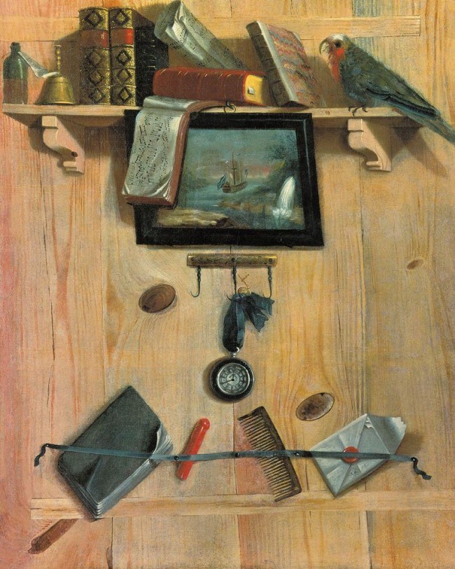 Сочинение по картине: Теплов - "Натюрморт с нотами и попугаем"