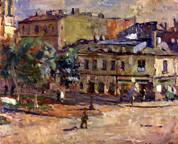 Сочинение по картине: Тетерин - "На Васильевском острове"