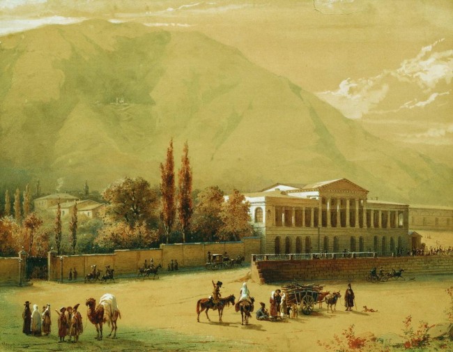 Сочинение по картине: Тимм - "Старый Тбилиси" Сочинение по картине: Тимм - "Старый Тбилиси"