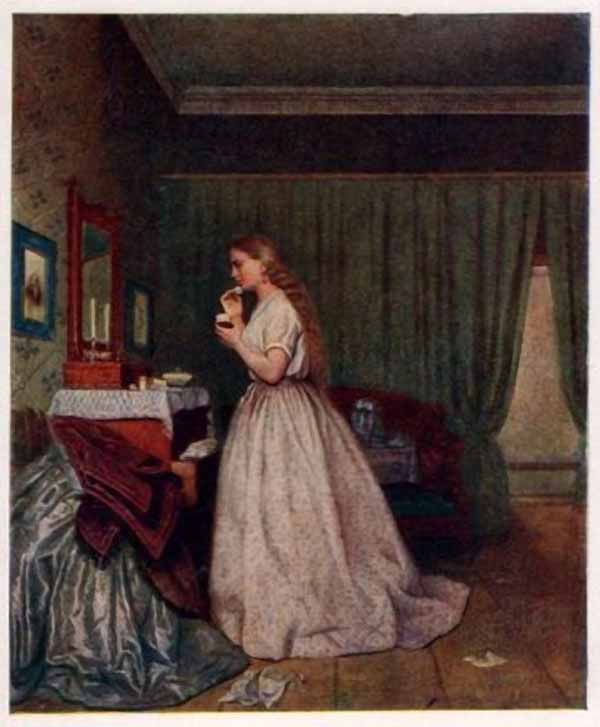 Сочинение по картине: Тимофеев - "Туалет девушки"