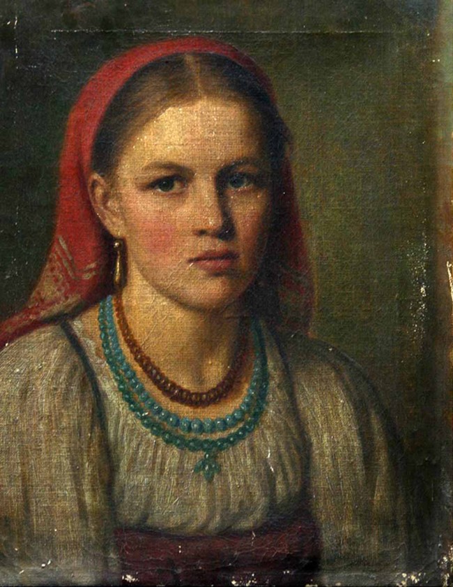 Сочинение по картине: Тимофеев - "Женская головка"