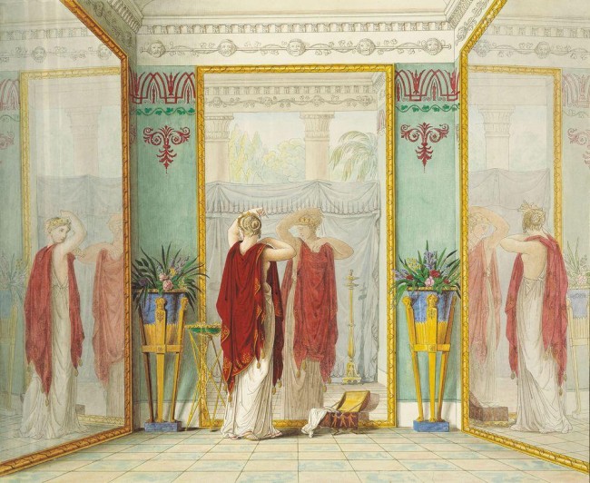 Сочинение по картине: Толстой - "Душенька любуется собою в зеркало" Сочинение по картине: Толстой - "Душенька любуется собою в зеркало"