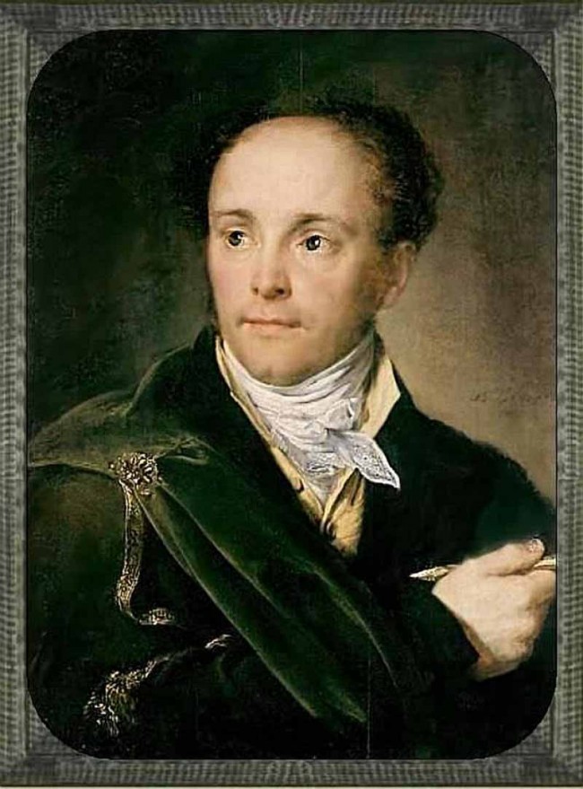 Сочинение по картине: Тропинин - "Портрет E.O.Скотникова"