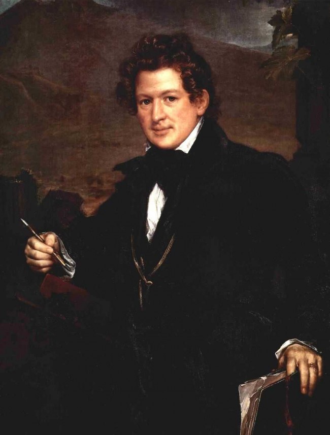 Сочинение по картине: Тропинин - "Портрет Карла Павловича Брюллова"