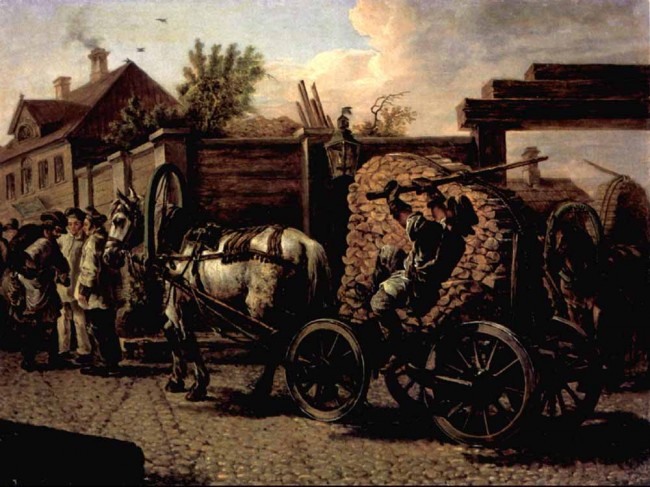 Сочинение по картине: Тропинин - "Продавец дров"