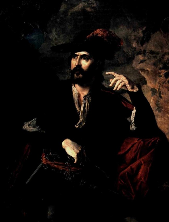 Сочинение по картине: Тропинин - "Разбойник (Портрет князя Оболенского)"