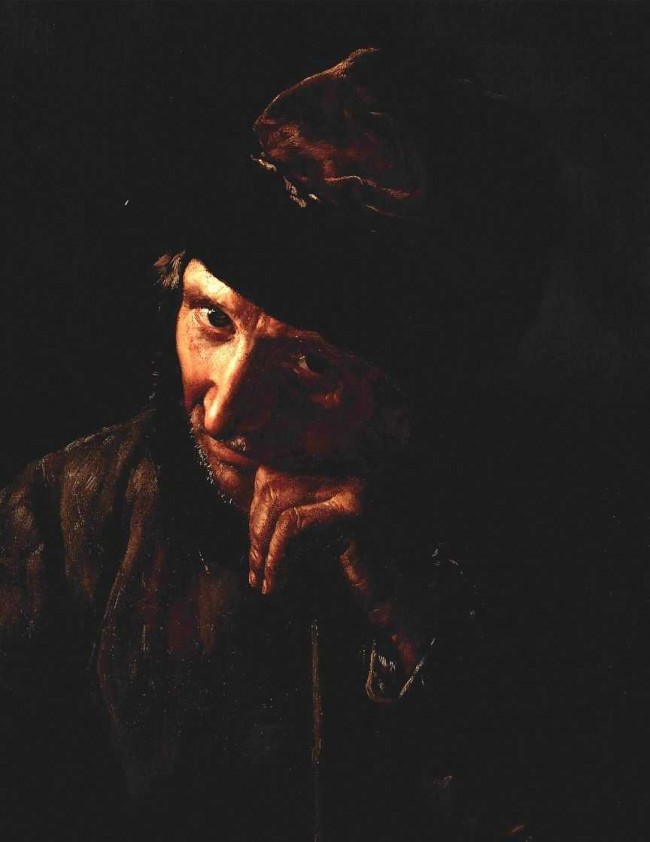 Сочинение по картине: Тропинин - "Старый ямщик, опирающийся на кнутовище"