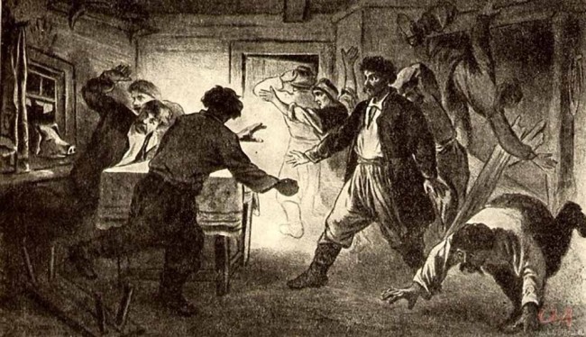 Сочинение по картине: Трутовский - "Сорочинская ярмарка. Появление свиной рожи"