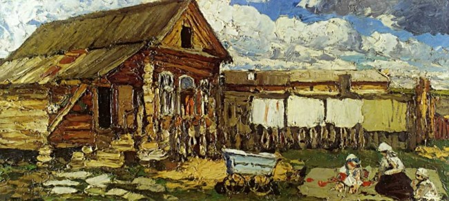 Сочинение по картине: Туржанский - "Лето"