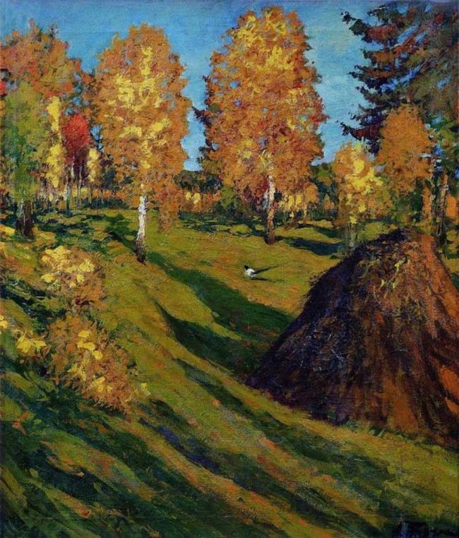 Сочинение по картине: Туржанский - "Вечерние тени"