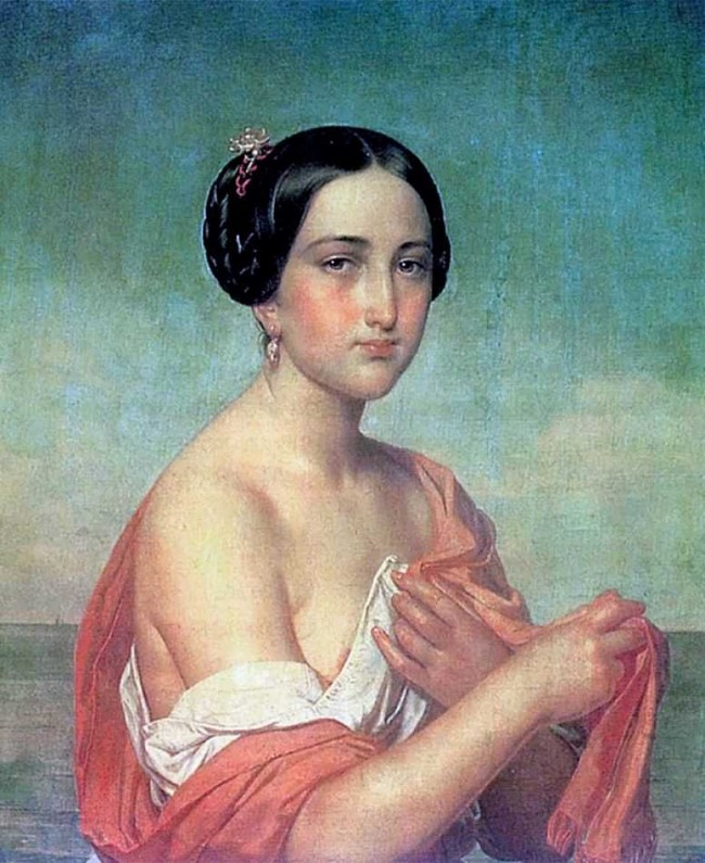 Сочинение по картине: Тыранов - "Итальянка" Сочинение по картине: Тыранов - "Итальянка"