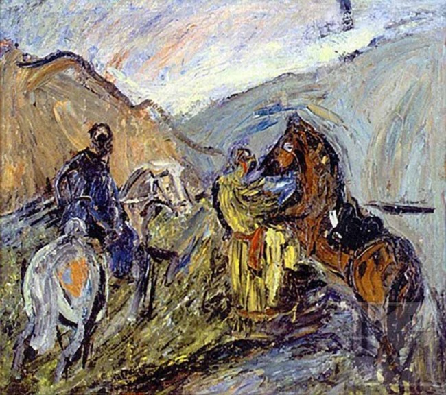 Сочинение по картине: Удальцова - "Алтай. Всадник"