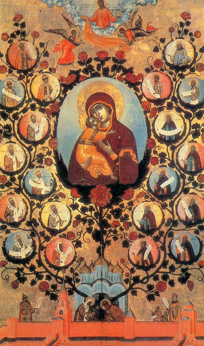 Сочинение по картине: Ушаков - "Владимирская икона Богоматери"