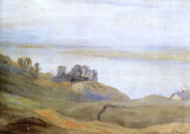 Сочинение по картине: Уткин - "Сумерки"