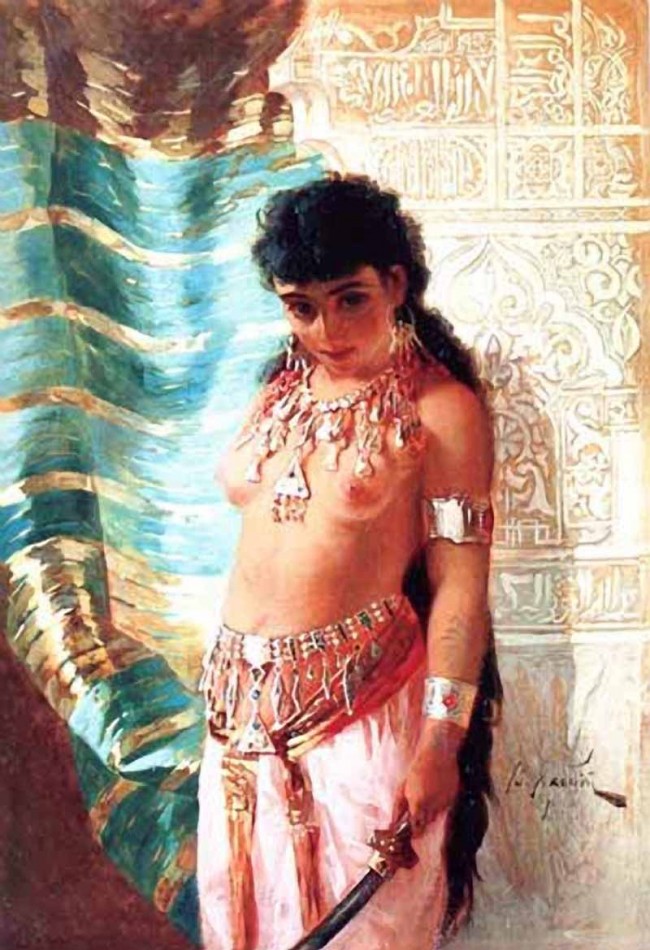 Сочинение по картине: Якоби - "Девушка с саблей"