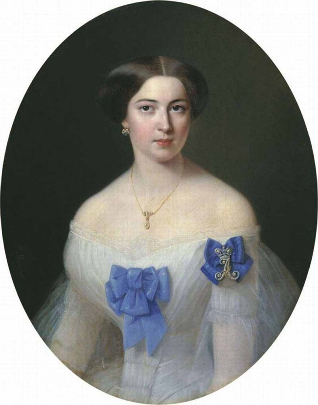 Сочинение по картине: Яковлев - "Портрет фрейлины А.П.Александровой"