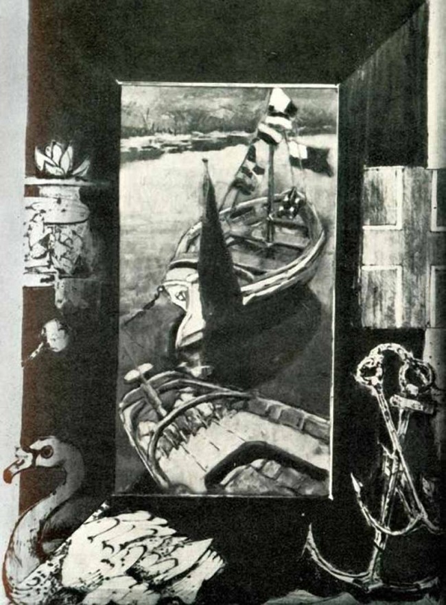 Сочинение по картине: Якунчикова - "Лодки"