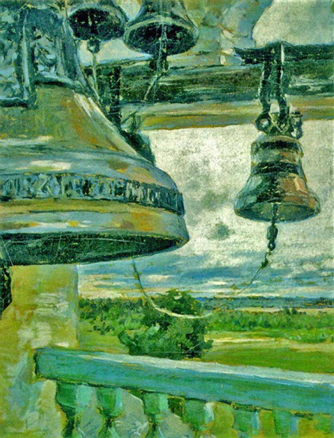 Сочинение по картине: Якунчикова - "С колокольни Саввино-Сторожевского монастыря"