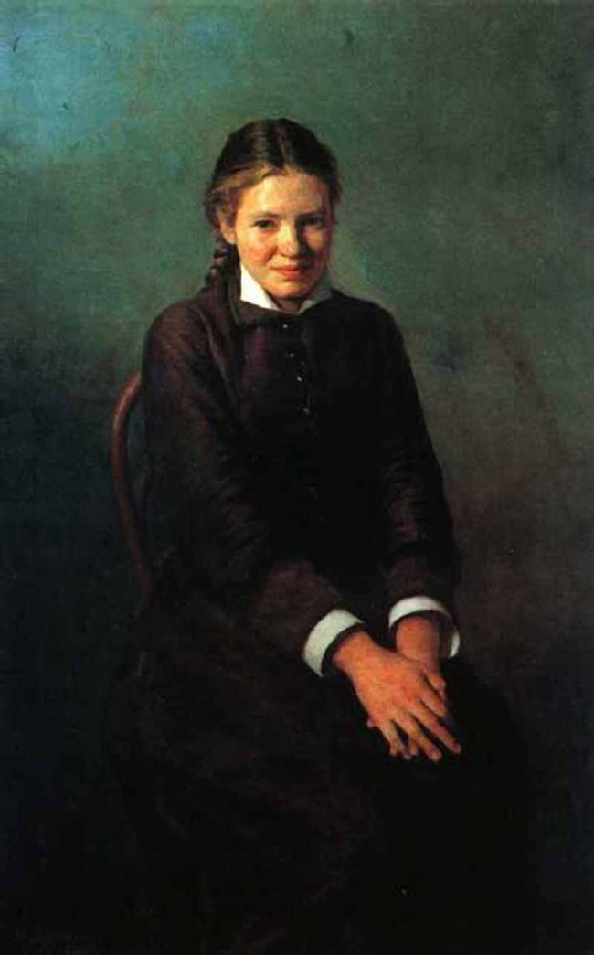 Сочинение по картине: Ярошенко - "Курсистка"