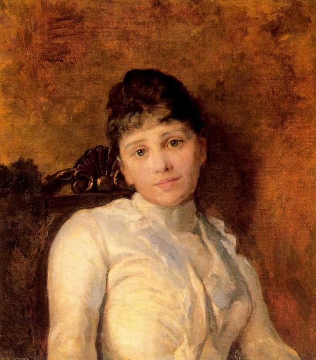 Сочинение по картине: Ярошенко - "Портрет молодой дамы"