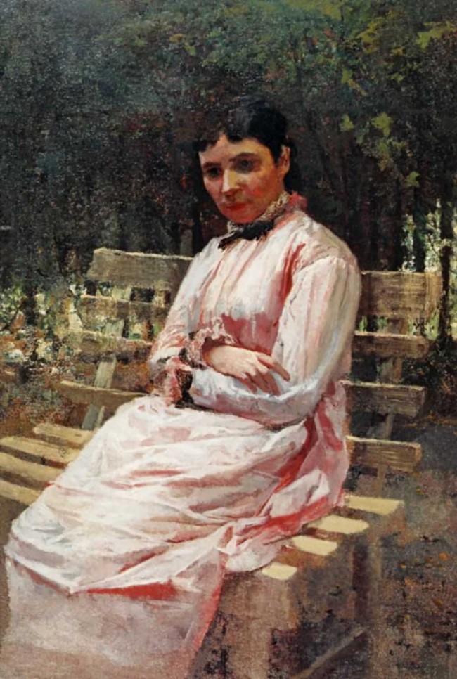 Сочинение по картине: Ярошенко - "В парке. Портрет С.Р.Левицкой" Сочинение по картине: Ярошенко - "В парке. Портрет С.Р.Левицкой"