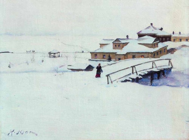 Сочинение по картине: Юон - "Зимка" Сочинение по картине: Юон - "Зимка"